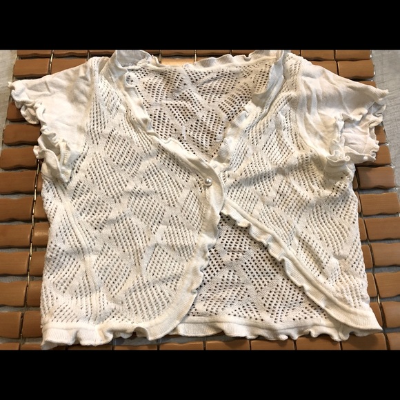 NWT - Short Cropped Sleeves Cardigan - Summertime Wear - Picture 4 of 4